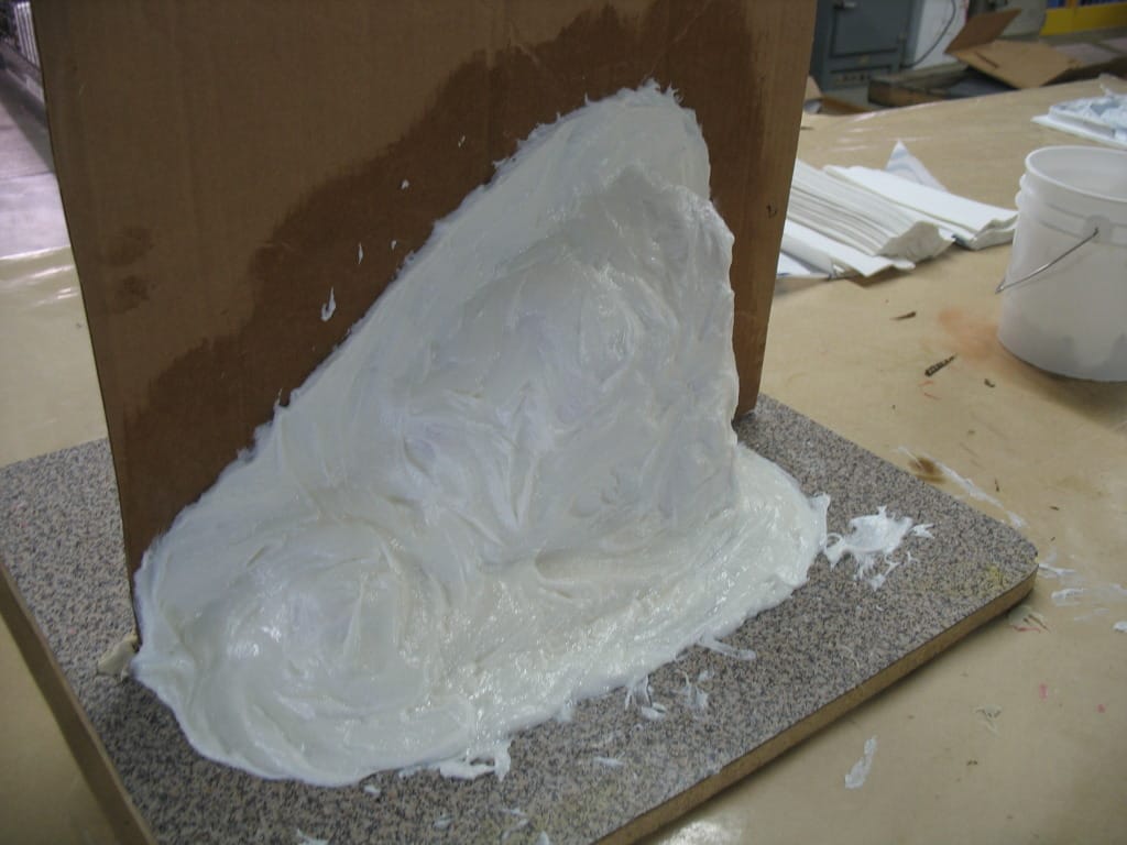 Construct First Half of Mold Shell Construct First Half of Mold Shell