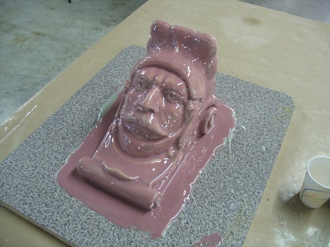 Second Layer of Rubber Finished Polygel 35 - Second Coat Finished