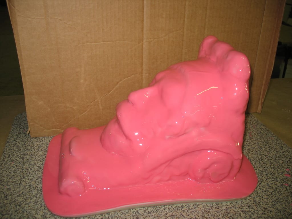 Fourth Layer of Rubber Polygel 35 - Final Coat