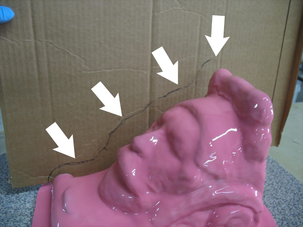 Outline the Model Draw Cutout for Shim