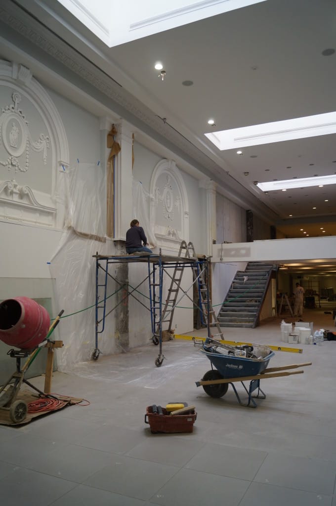 Restoring Plaster Columns Restoring Plaster Columns - Mold Making