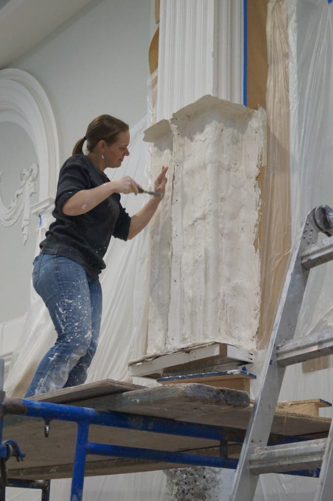 Gently Separate Mold Shell Halves Gently Separate Mold Shell Halves