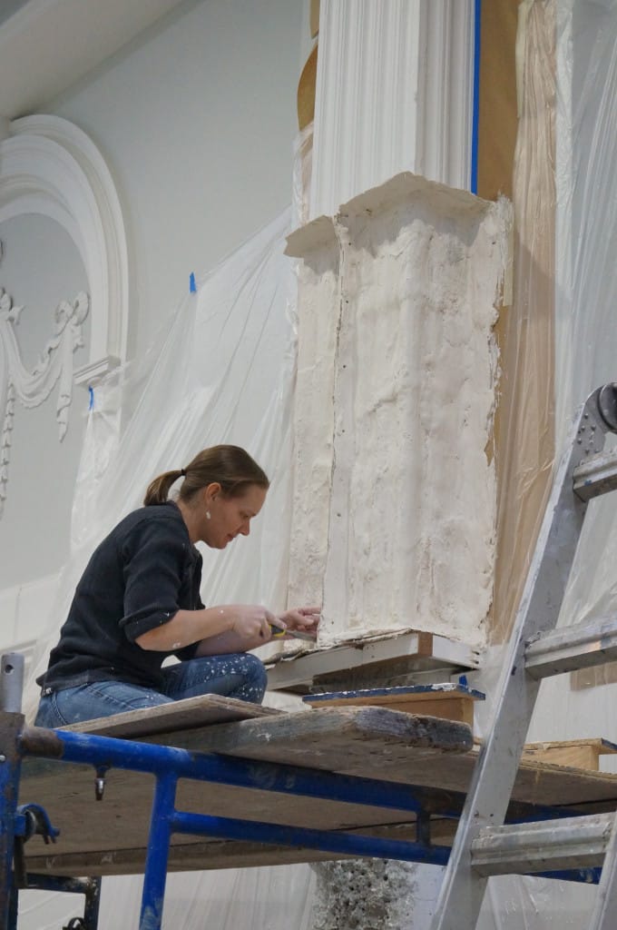 Gently Separate Mold Shell Halves Gently Separate Mold Shell Halves