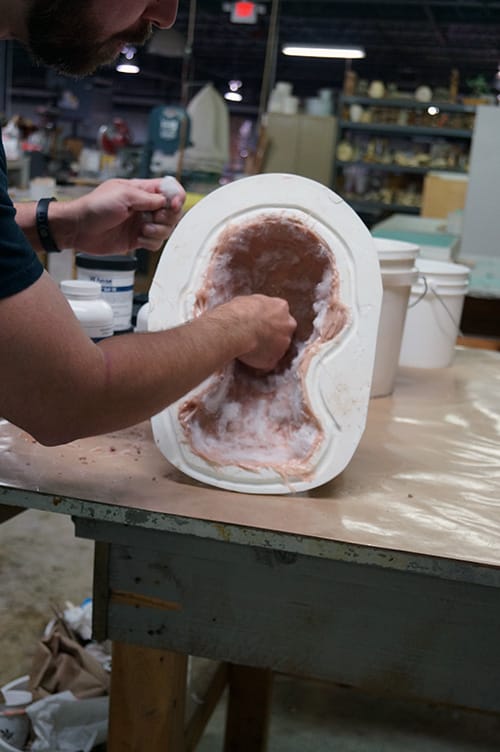 Add Layer of Cotton or Polyester Fiber Put Cotton in Silicone