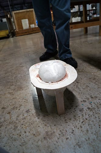 Allow Foam to Rise and Cure Allow Foam to Cure