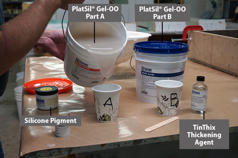 Supplies Needed PlatSil Gel-OO