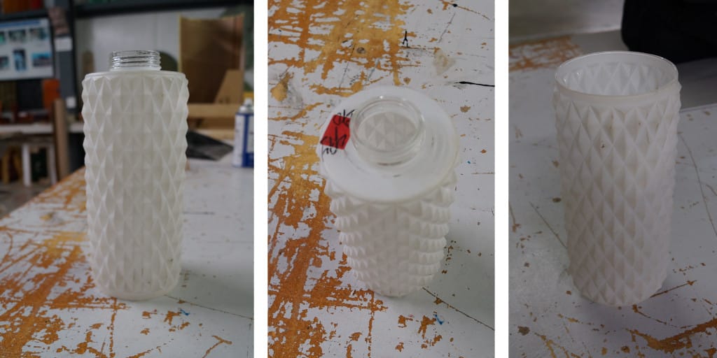 The Model for Molding Glass Object for Making Mold