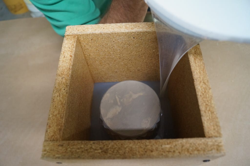 Pour Into One Corner Soft Silicone Rubber