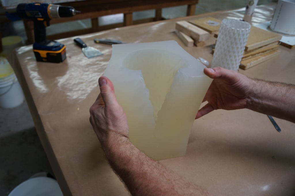 Remove Model from Mold Polytek Silicone Mold