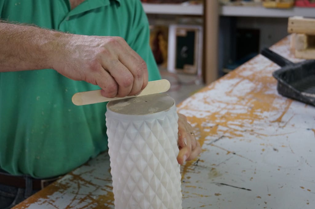 Smoothing Plasticine Clay Even out Clay