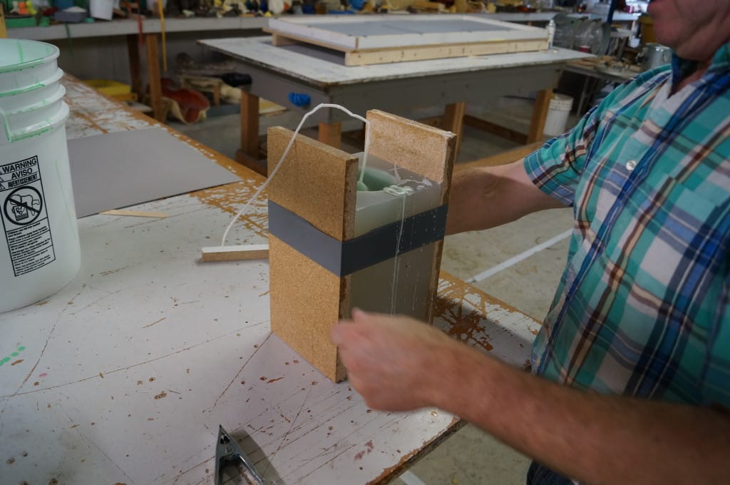 Allow Wax to Completely Cool Demold with Wax is Cooled