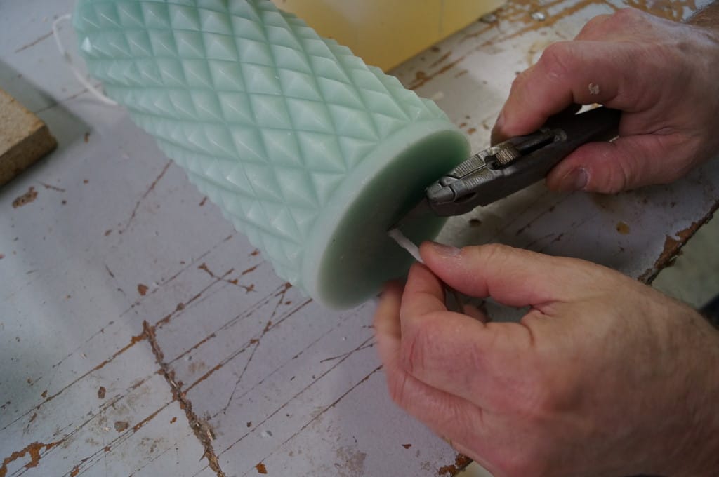 Trim the Wick as Necessary Trim Wick on Both Ends