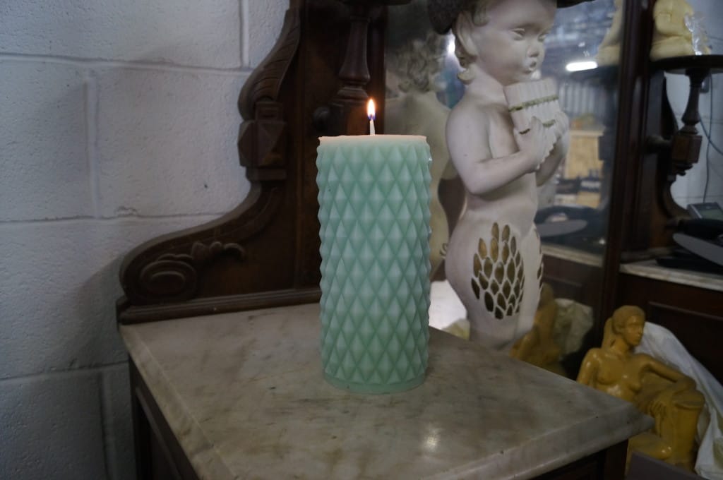 The Finished Candle Candle Making Tutorial