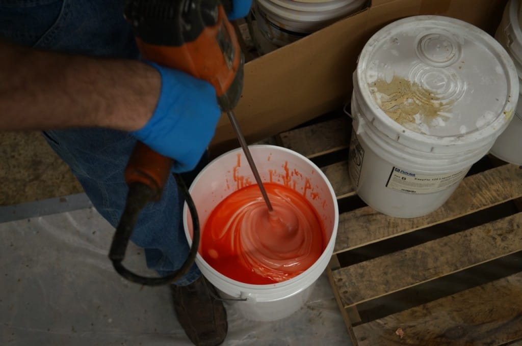 Mixing Silicone Mold Rubber Mixing Silicone Mold Rubber