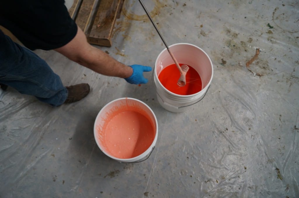 Mixing Silicone with Turbo Mixer Mixing Silicone with Turbo Mixer