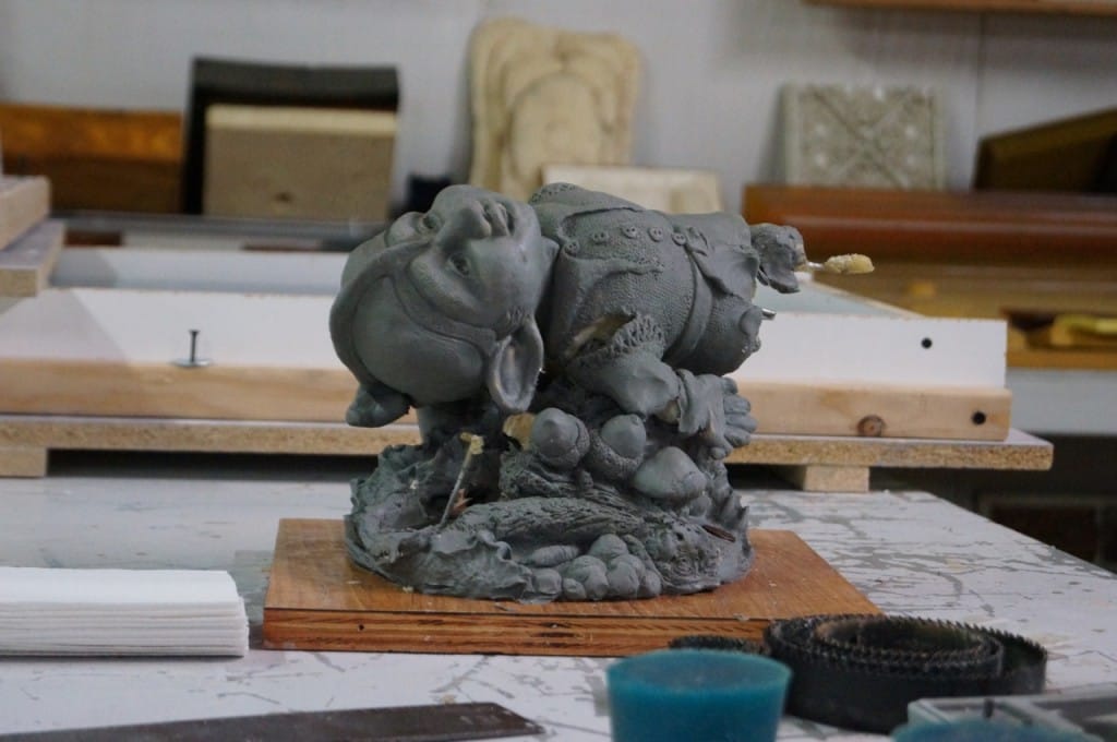 Sculpture After Mold Making