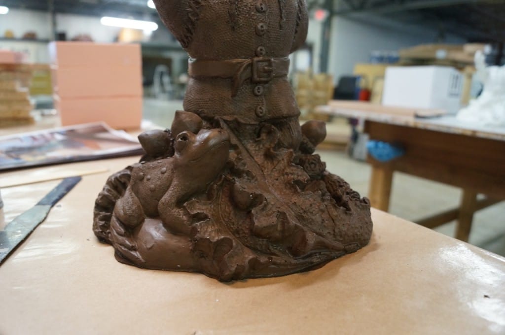 Cold Cast Bronze Copy - Base Detail Cold Cast Bronze - Sculpture Detail