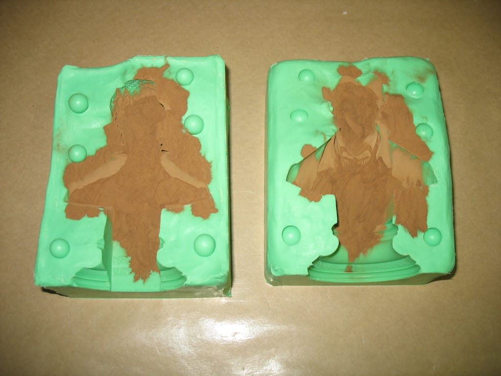 Apply Bronze Powder Cold Cast Bronze Process