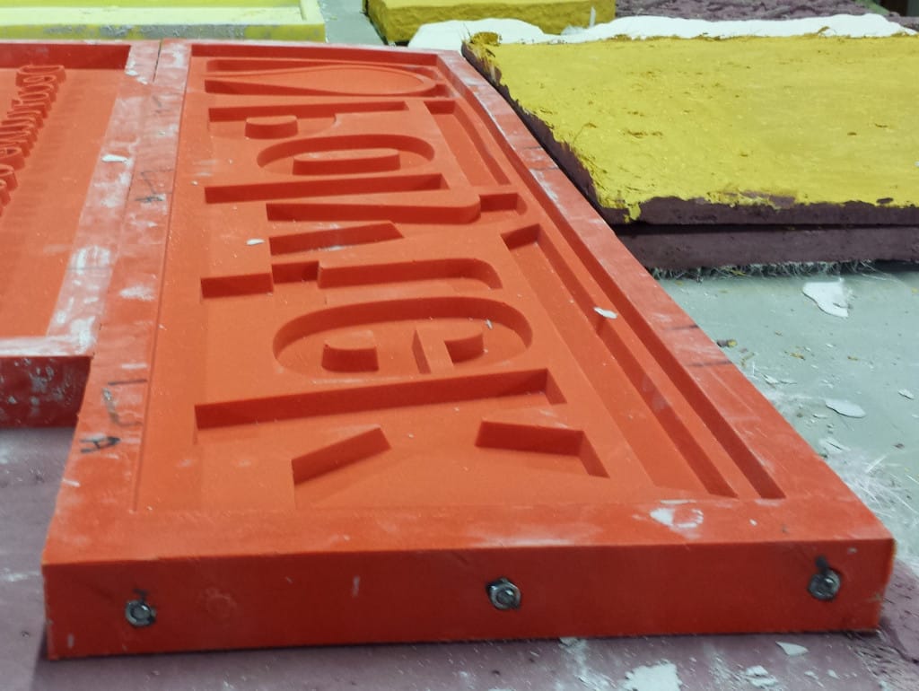 The Finished Mold Rubber Mold for Concrete