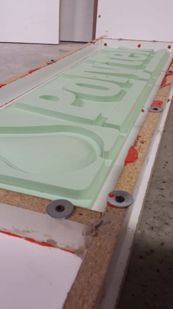 Construct Mold Box Mold Box Walls