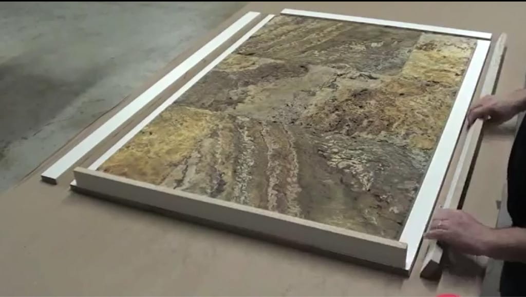 Construct Mold Box Walls Installing Mold Box Walls on Bottom Board