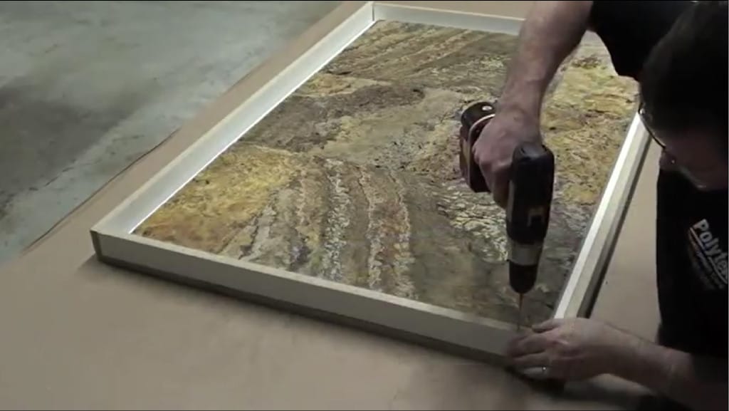 Secure Mold Box Walls Mold Box Walls_Travertine Master_Polytek