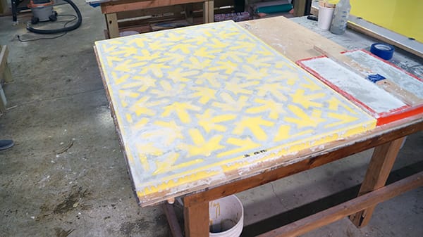 GFRC Concrete in Poly 74-20 Mold GFRC Concrete in Rubber Mold