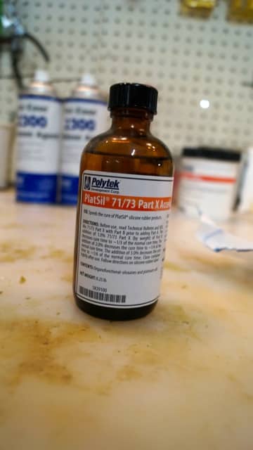 PlatSil 71/73 Part X Accelerator Accelerator for Platinum-Cured Silicone