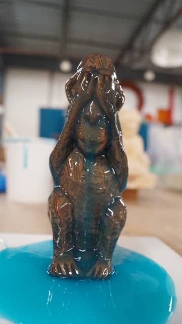 Allow First Layer of Silicone to Gel