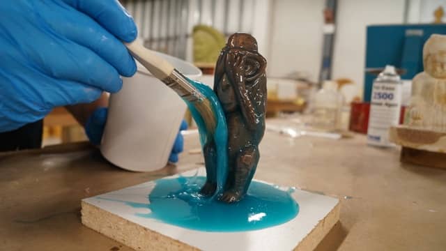 Apply Second Layer of Silicone Apply Second Layer of Silicone