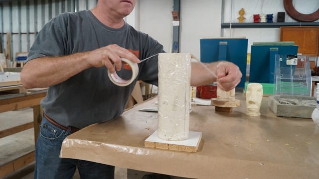 Secure PVC Pipe to Baseboard Secure PVC Pipe to Baseboard