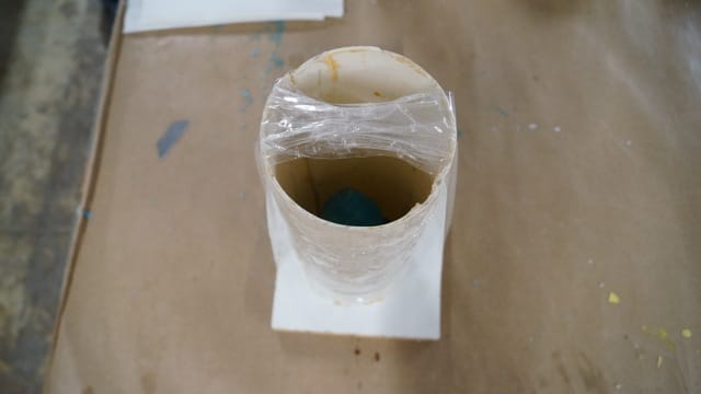 Read to Pour Foam Ready for Foam Shell