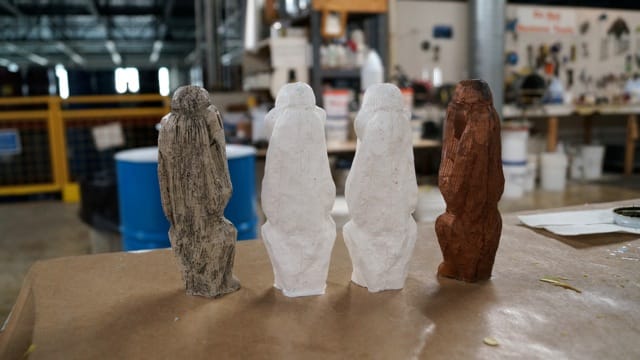 Original Model & Reproductions - Rear View Glove Mold - EasyFlo Plastic - Rear View