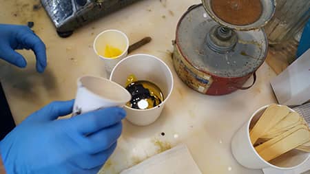 Add PolyColor to Primary Batch Dyes for polyruethane resin