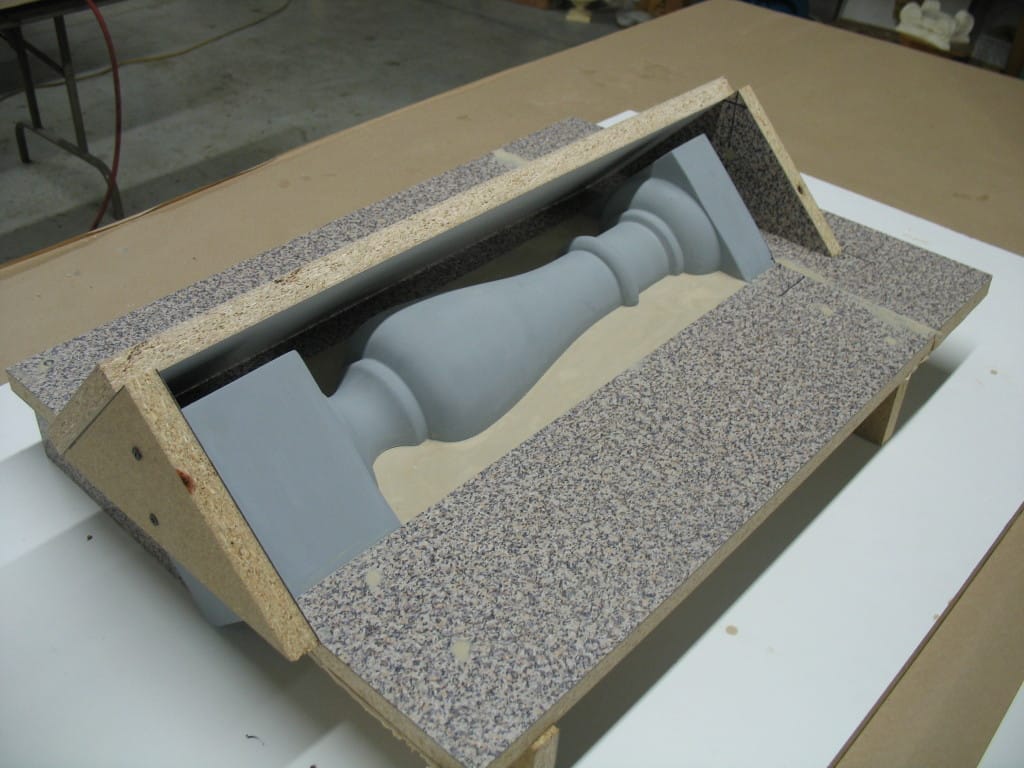 Construct Top of Mold Box constructing mold box
