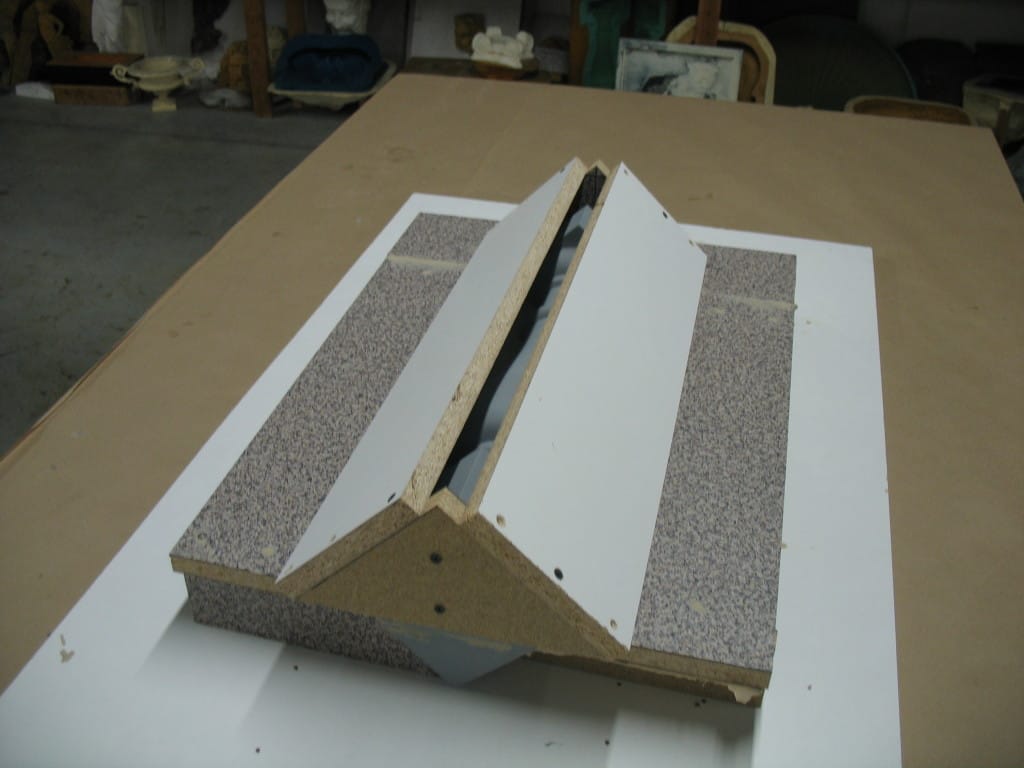 Construct Top of Mold Box