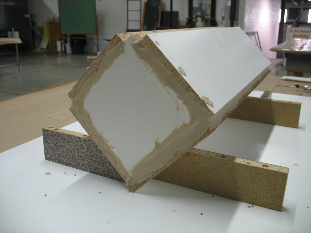 Seal Mold Box Edges with Clay