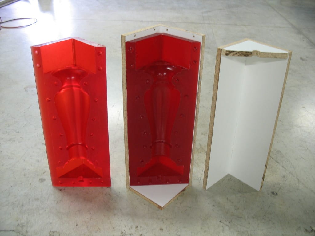 The Finished Poly 75-65 Mold with Mold Box
