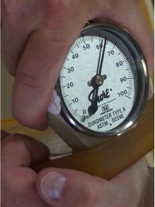 Soft silicone rubber mold Durometer