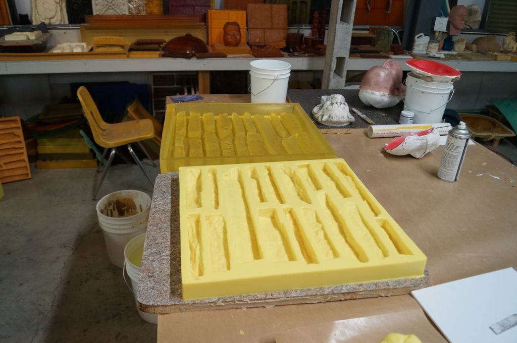 Demold New Rubber Mold