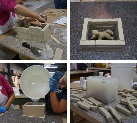 Mold Box Made of Clay Building a Clay Mold Box-01