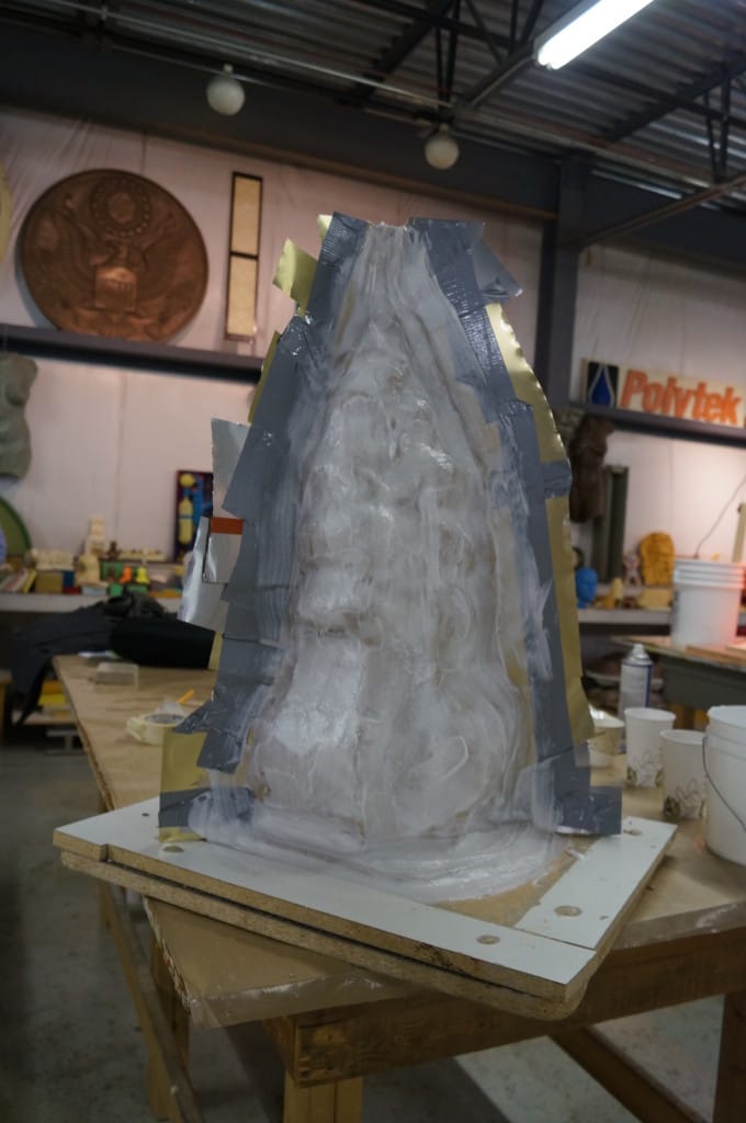 Mold Shell Made Over Clay DSC04030