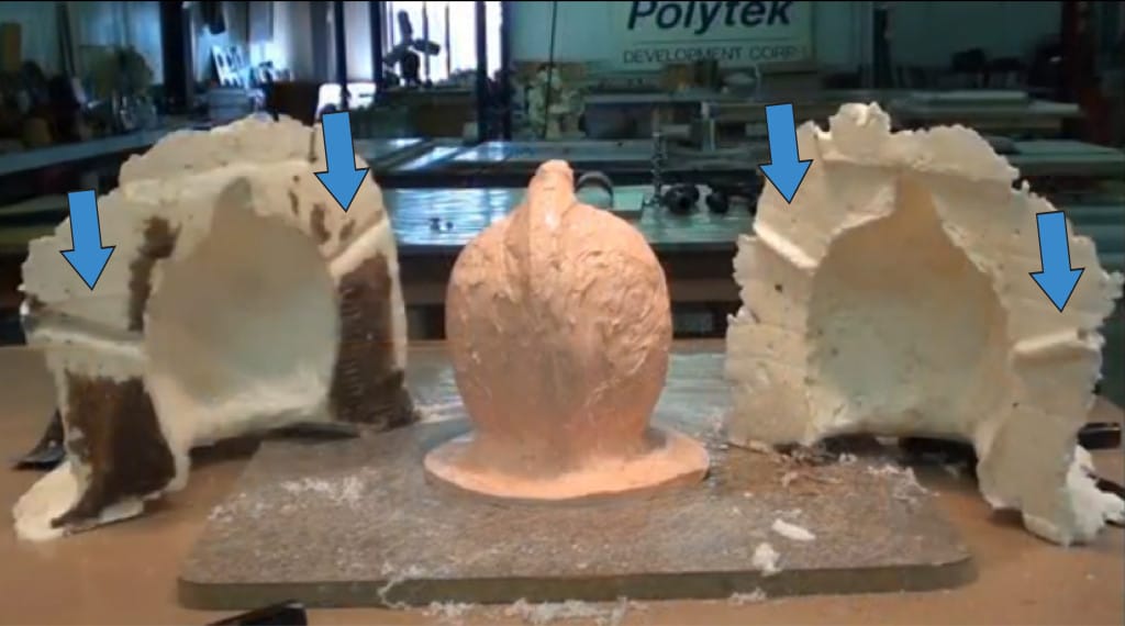 Clay Impressions in Mold Shell Clay Keys on Mold Shell-01