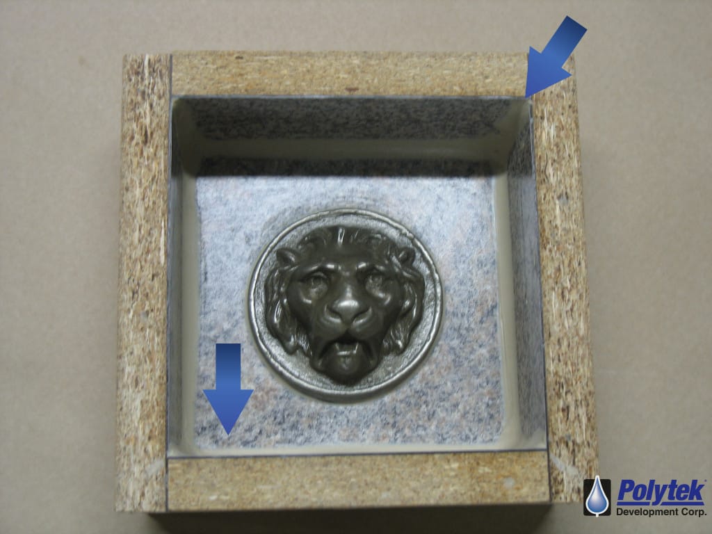 Sealing Mold Box Edges Seal Mold Box with Clay