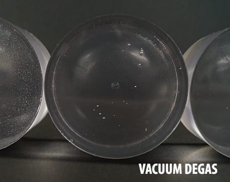 Vacuum Degas - Poly-Optic Clear Casting Resin