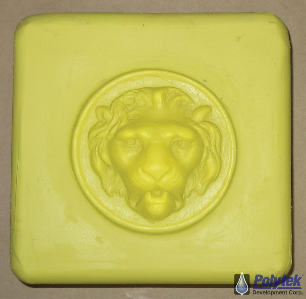 Finished PlatSil® 73-40 Block Mold Platinum Silicone Block Mold