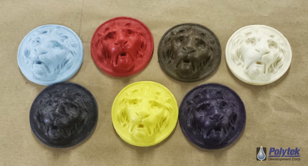 Color Casting Color Casting with Polytek PolyColor dyes
