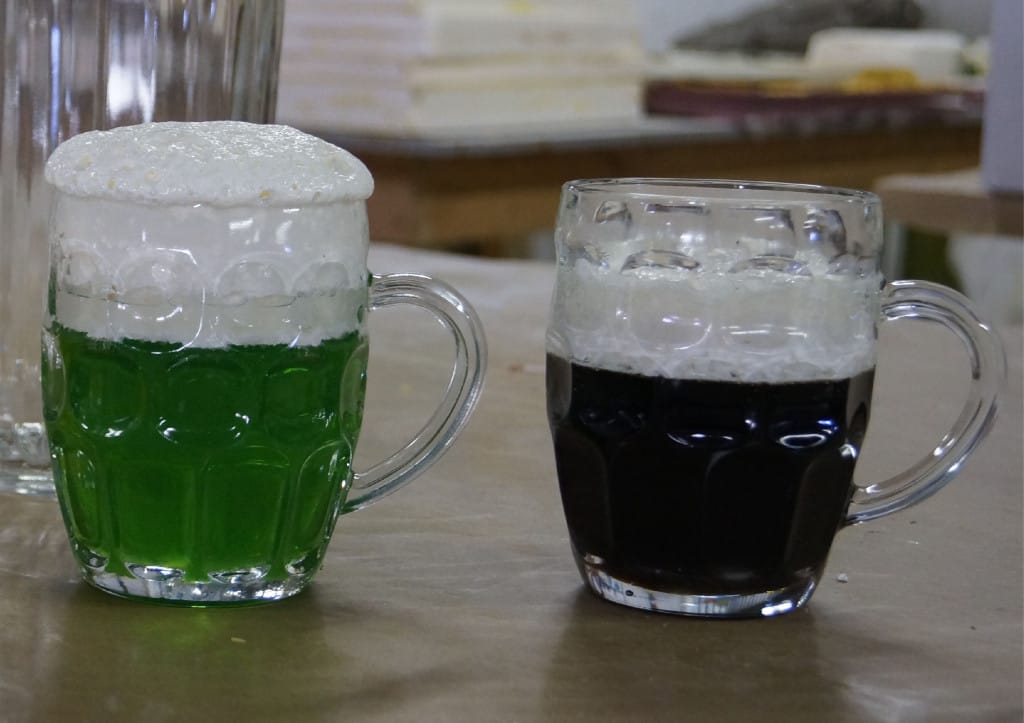 Green Beer & Brown Ale Castings GreenBrownBeerPlastic-01