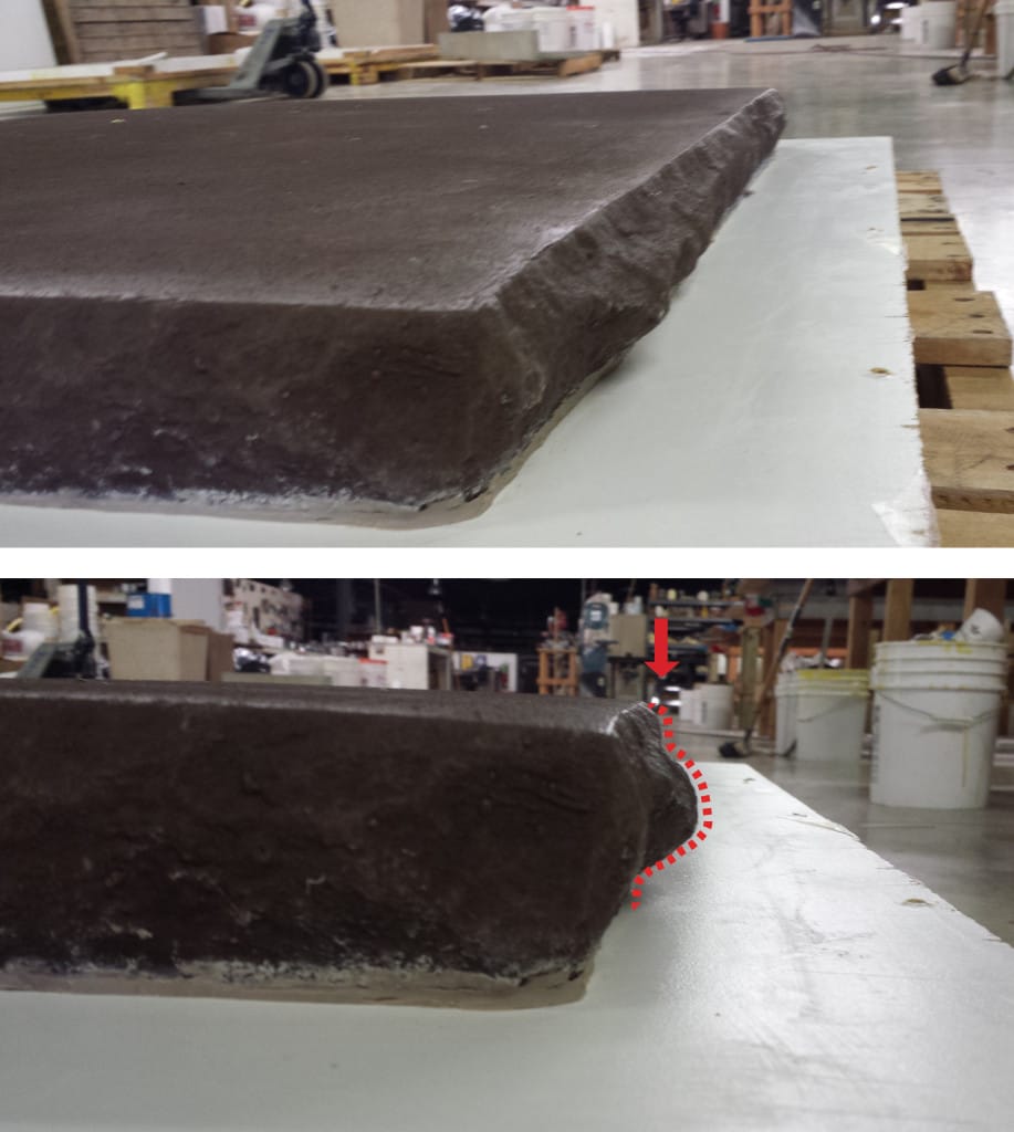 Undercuts on Stone - Mold Making