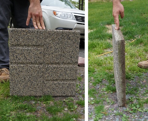 Select Intact Stepping Stone Paver Stone Model - Mold Making